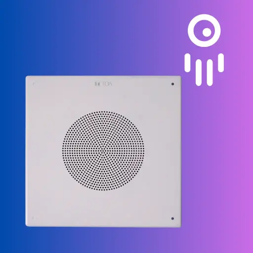 TOA TOA-PC580S Square Ceiling Speaker