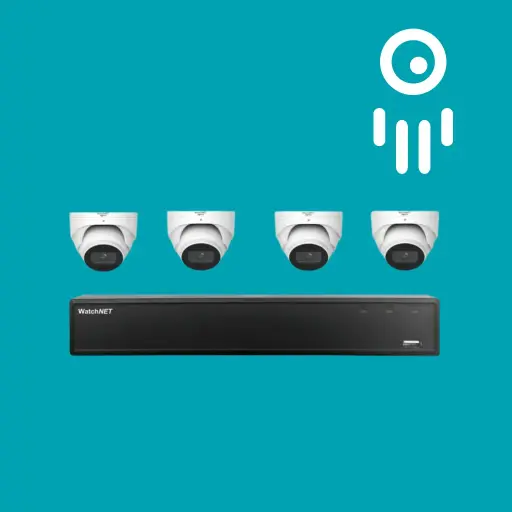 WatchNET WAT-ENM-04KIT4-50T3MB 4 Channel NVR kit