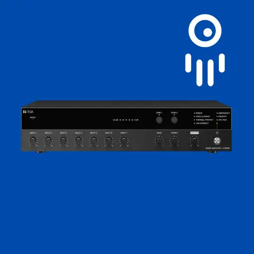 TOA TOA-A-824D - Digital Mixer Amplifier
