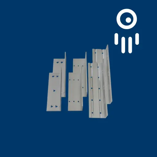 Camden CAM-CX-MA1213  L & Z Bracket for 1,200 lbs. Magnetic Lock