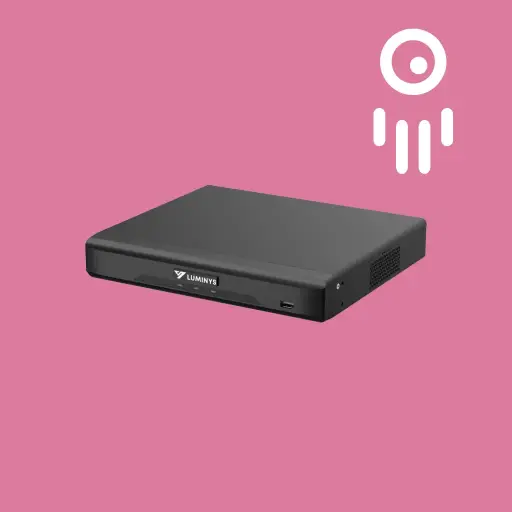 Luminys LUM-R32-16PA - R3 Series NVR, 8MP 16 Channel 1U 16-Port PoE, 2SATA, Analytics by Camera