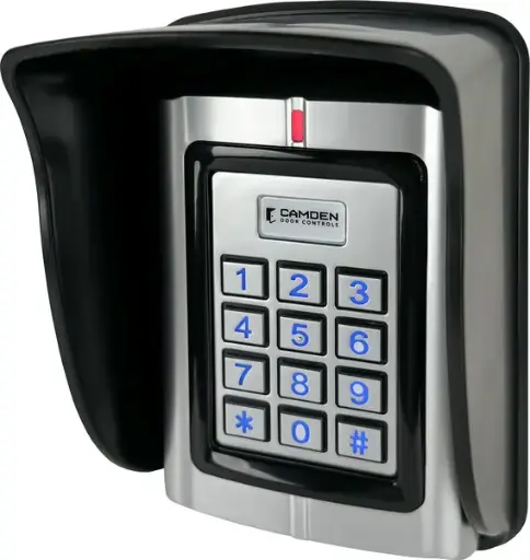 CAM-CV-550SPK -  Weather/vandal resistant keypad and proximity reader, 1 relay, 20,000 users