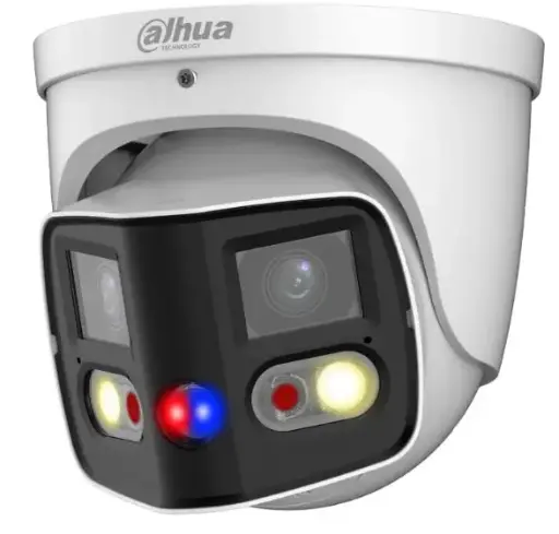 DAHUA- SL-IPC-PDW3849P-A180-E2-AS-PV-0  2x4MP TiOC Duo Splicing Fixed-focal Eyeball Network  Camera